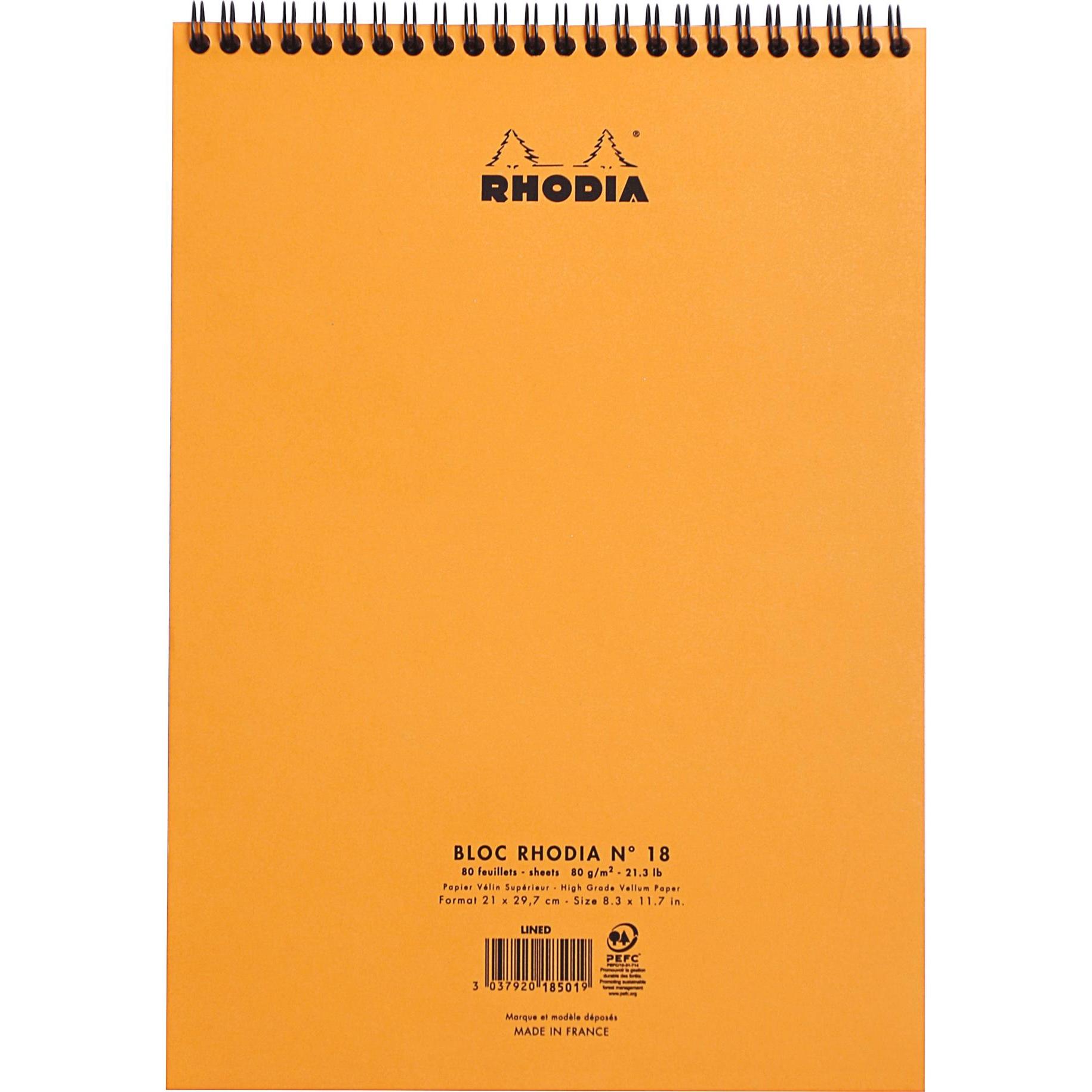 Thumbnail - Rhodia, Heft + Block, Blocs reliure intégr. Classic (A4, Kariert, Weicher Einband)