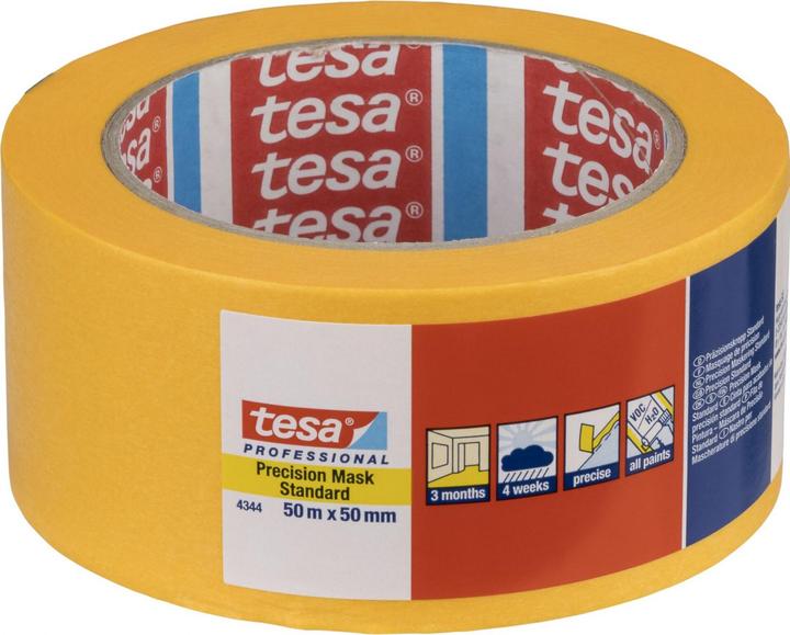Produktbild tesa Präzisionkrepp® Standard 50m:50mm (50 mm)