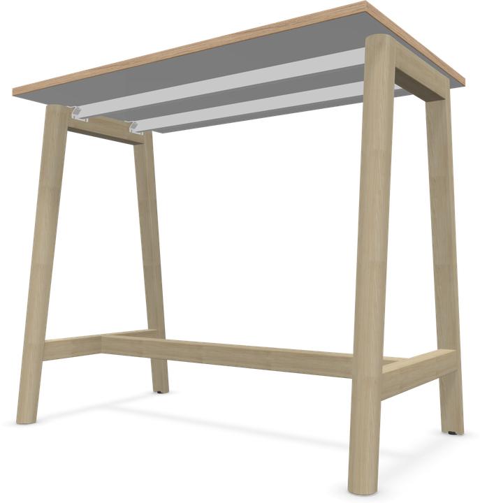 Actual product image Narbutas Nova Wood high table (120 x 70 x 105 cm)