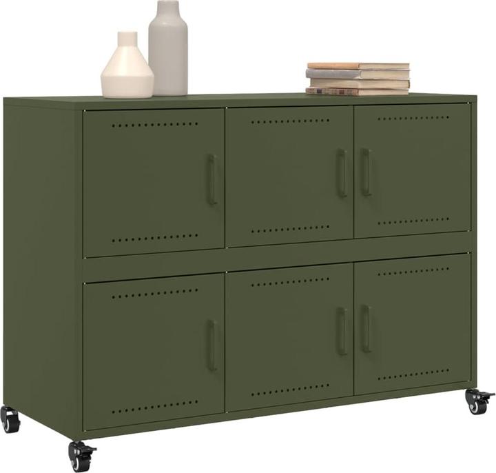 Produktbild vidaXL Sideboard Kaltgewalzter (39 x 100.50 x 72 cm)