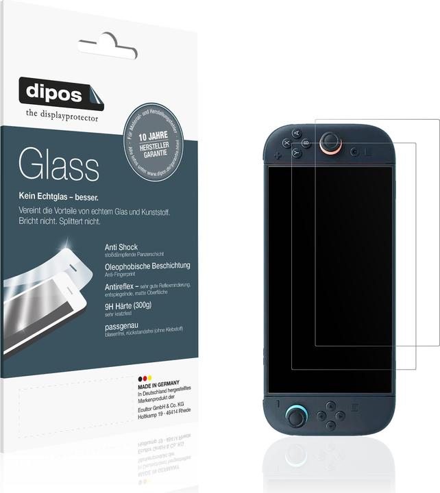 Pellicola Protettiva Opaca Antiriflesso Dipos Per HTC One M8, 2 Pezzi, Anti-impronta, Made In Germany