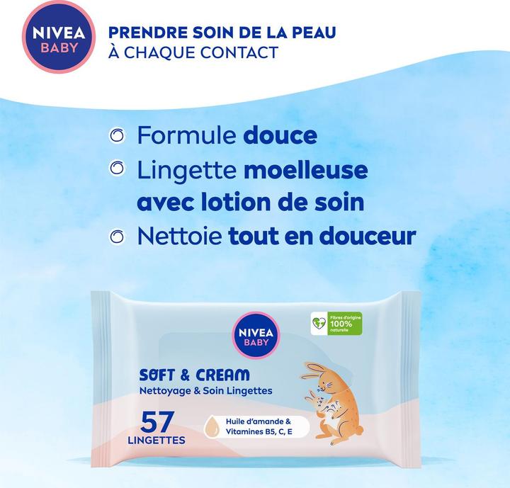 Image du produit NIVEA Soft & Cream (57 pièce(s))