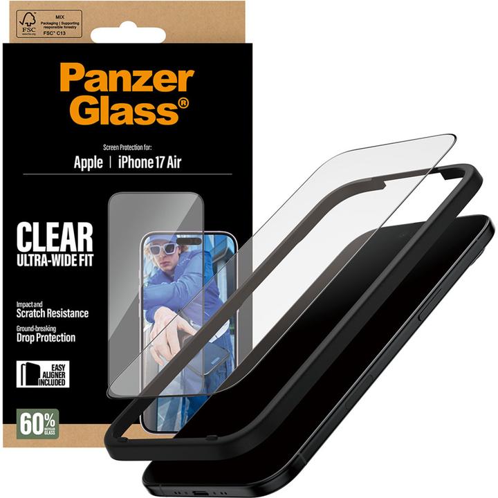 Produktbild PanzerGlass Ultra Wide Fit (1 Stk., Apple iPhone Air)