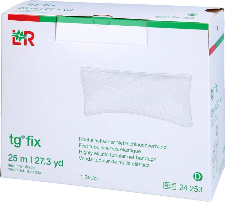 Actual product image Lohmann & Rauscher fix hochelastischer Netzschlauchverband 25m D für grossen Kopf, kleinen Rumpf