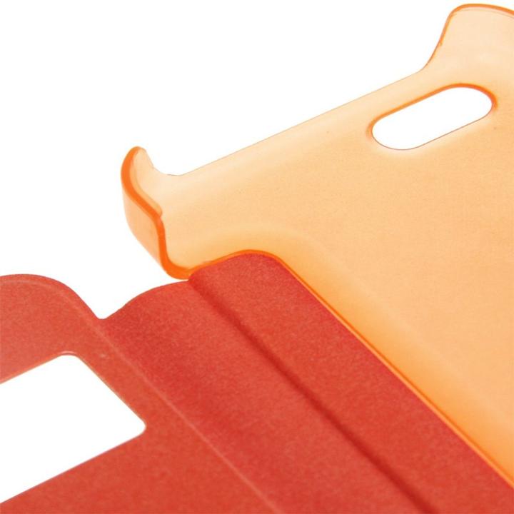 Actual product image König Design Mobile phone case with window for Apple iPhone 5C orange (Apple iPhone 5c)
