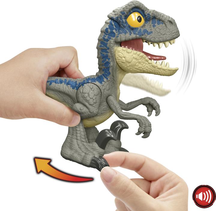 Immagine prodotto Jurassic World Mega Roar Velociraptor "Blu