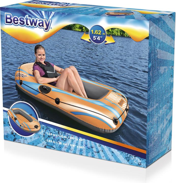 Productafbeelding Bestway 61135 / 23 opblaasboot 1 persoon (personen) Raften Raften (162 cm, 1 pers.)