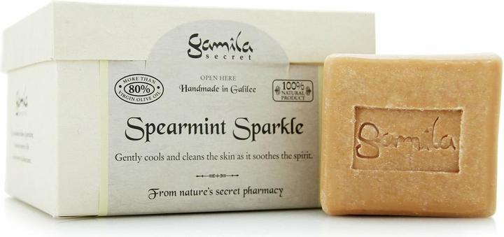 Produktbild Gamila Secret Cream Bar Spearmint Sparkle 115g (Hartseife, 115 g)
