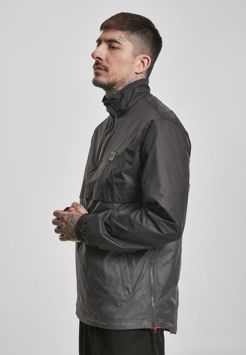 Actual product image Urban Classics Stand Up Collar Pull Over Jacket (S)