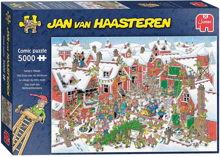 Actual product image Jan van Haasteren Santa's Village (5000 pieces)