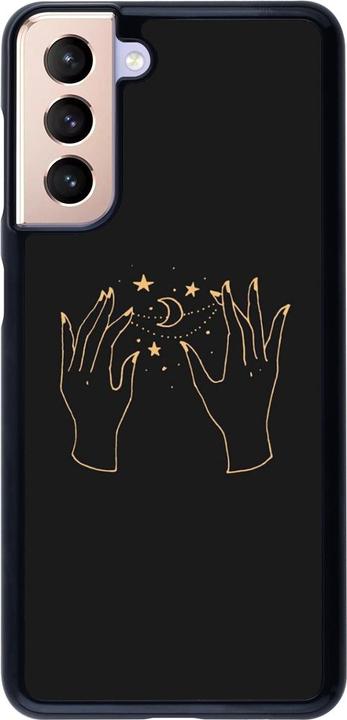 Produktbild PhoneLook Hülle Grey magic hands (Samsung Galaxy S21 5G)