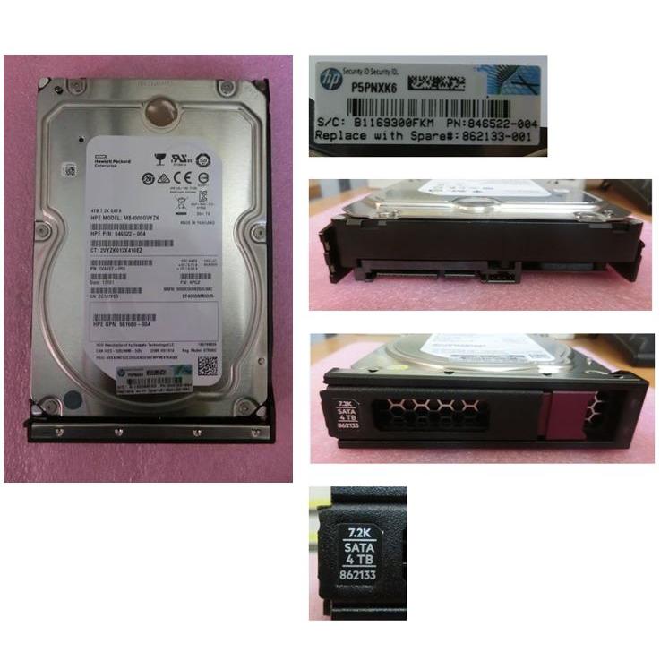HPE DRV HDD 4TB 6G 7.2K LFF SATA (4 TB, 3.5"), Festplatte