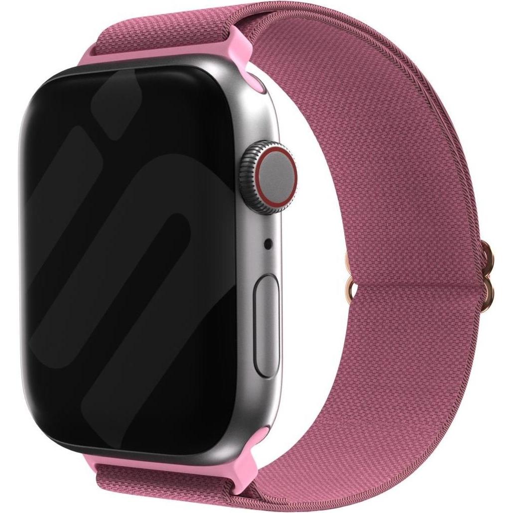 Strap-it elastisches Armband (Apple Watch), Uhrenarmband, Pink