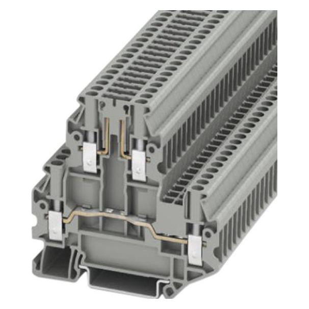 Phoenix Contact UTTB 2,5-TG-P/P 3044644 Scheidingsklem 0,14 mm² 4 mm² Grijs 50 st., Kabels + Stekkers, Grijs