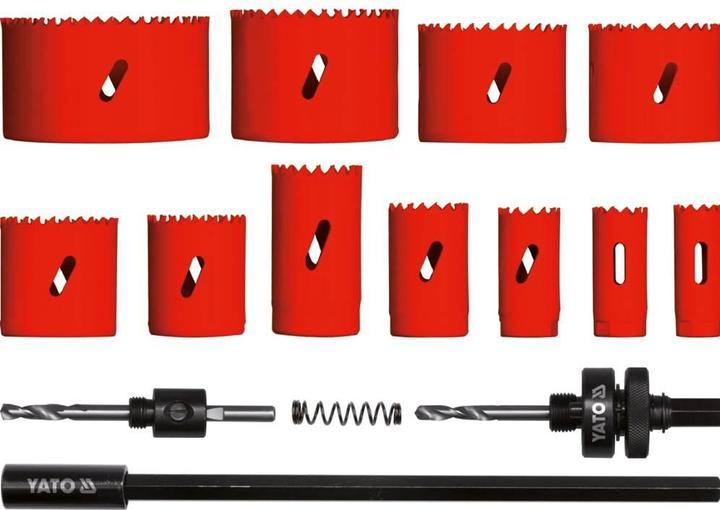 Produktbild Yato BIMETAL STITCH SET 7 pcs. 19-76 mm 3382 (19 mm, 22 mm, 25 mm, 32 mm, 35 mm, 38 mm, 44 mm, 51 mm, 57 mm, 64 mm, 76 mm)