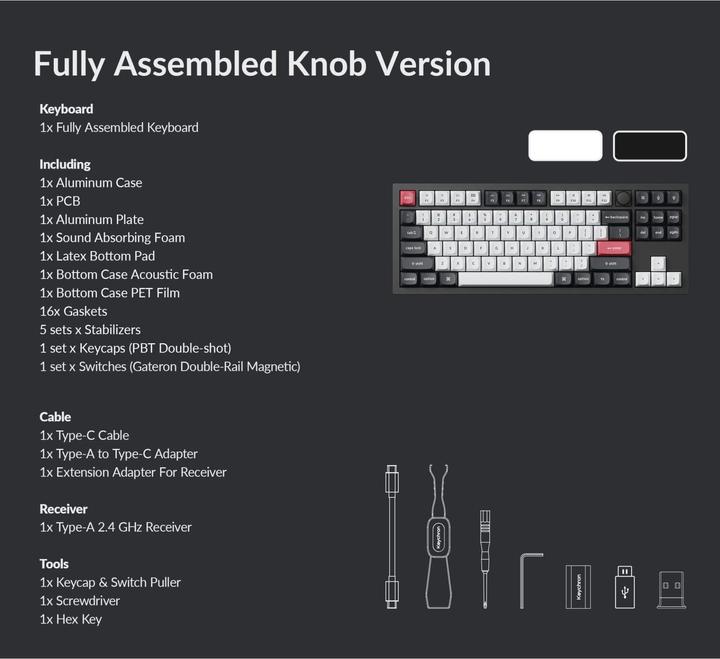Actual product image Keychron Q3 HE (US)
