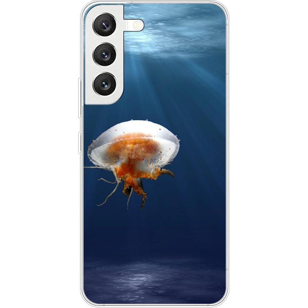 König Design Hülle Handy Schutz für Samsung Galaxy S22 5G Case Cover Tasche Bumper Etuis TPU (Samsung Galaxy S22 5G), Sm...