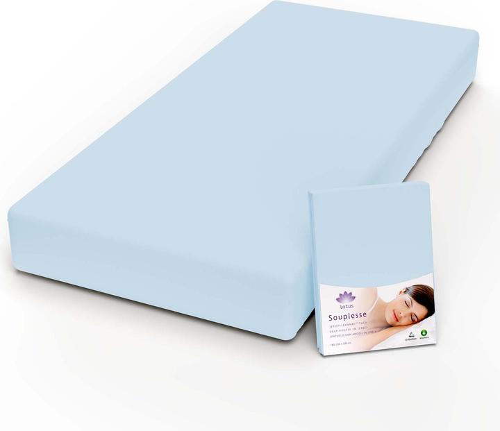 Produktbild Lotus Bettwaren Jersey Fixleintuch Souplesse (200 x 200 cm, 200 x 220 cm)