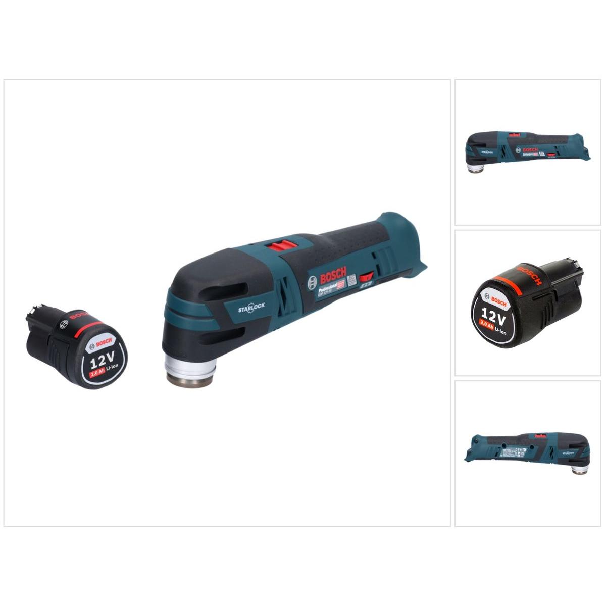 Bosch Professional, Multifunktionswerkzeug, Bosch GOP 12V-28 Professional Akku Multi Cutter Starlock Brushless + 1x Akku...