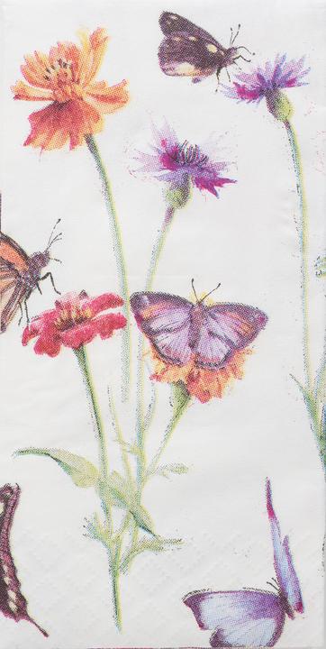 Produktbild Ambiente Papiertaschentücher "Schmetterlingsgarten"