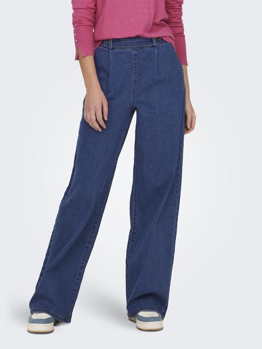 Produktbild JdY Jdygeggo Hw Wide Jeans Dnm Noos (32)