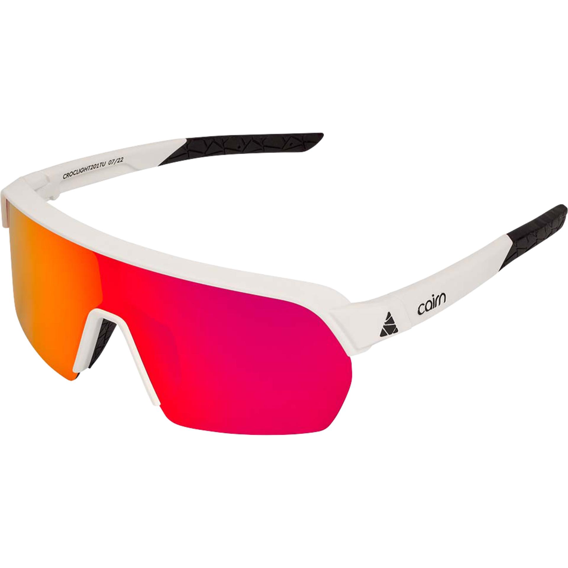Cairn, Unisex, Sportbrille, Roclight (Weiss, Rot), Weiss