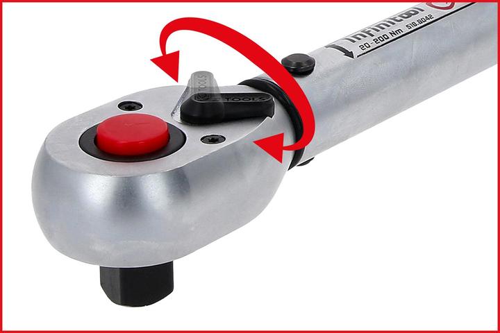 Produktbild KS Tools - 1/2" INFINITOOL Ratschen-Drehmomentschlüssel, 20-200 Nm (1/2", 20 Nm, 200 Nm)