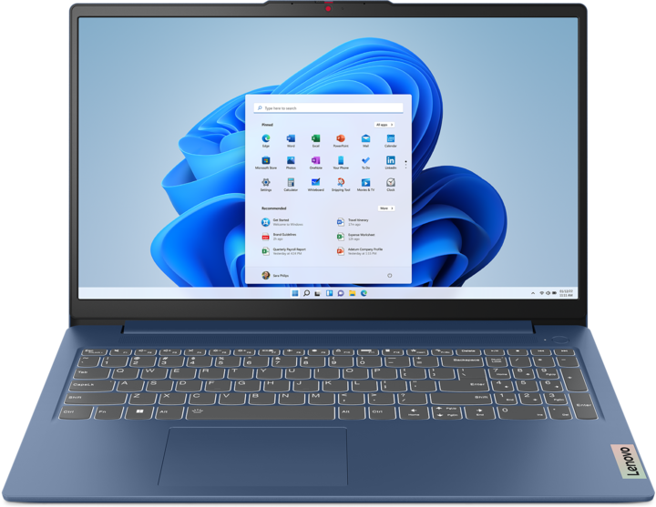 Lenovo IdeaPad Slim 3 (15.60", Intel Core i5-13420H, 16 GB, 1000 GB, DE)