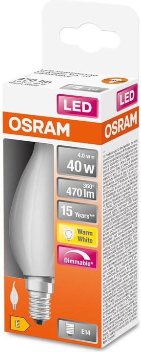 Produktbild Osram Led Retrofit Classic Ba (E14, 5 W, 470 lm, 1 x, E)
