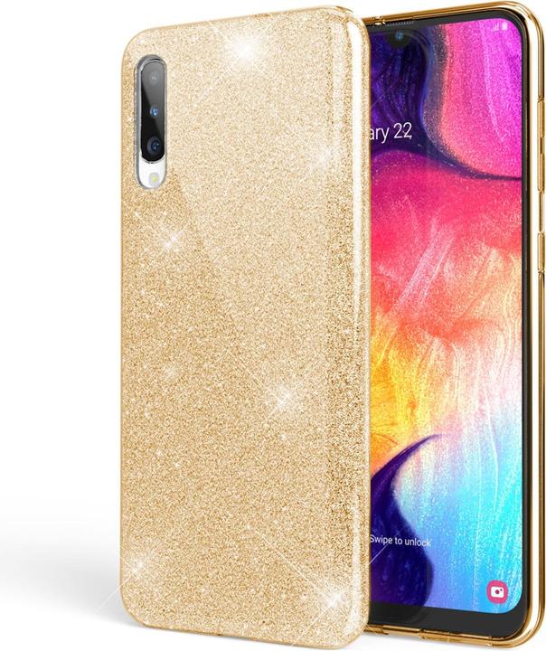 Actual product image Nalia Glitter cover (Samsung Galaxy A50)