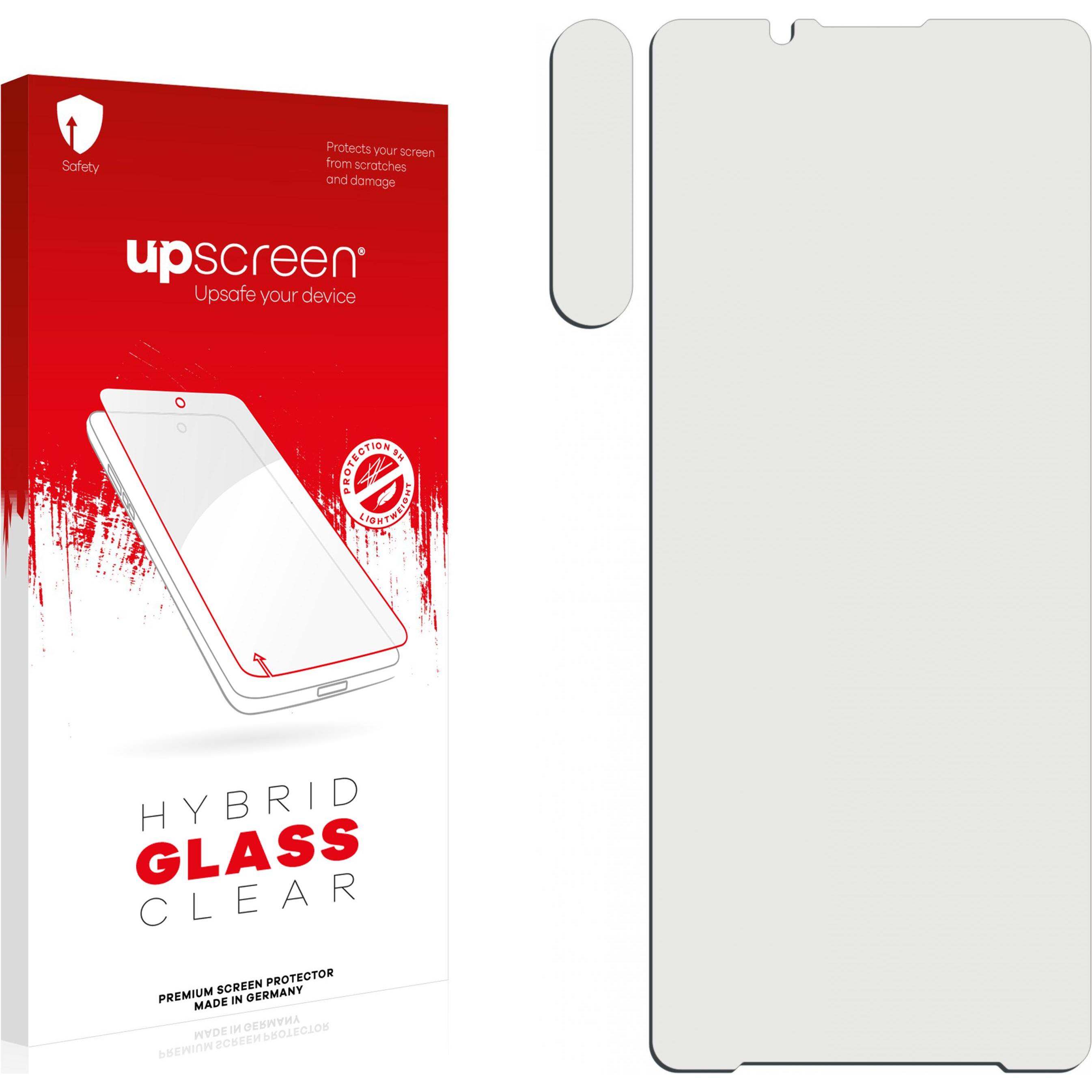 upscreen Scratch Shield Panzerglasfolie (1 Stück, Sony Xperia 1 IV), Smartphone Schutzfolie, Transparent