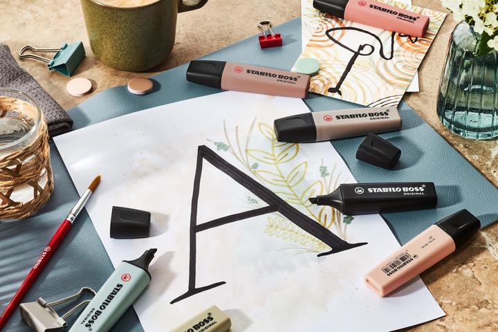 Actual product image STABILO BOSS NATURE COLORS - Highlighter (Beige, 5 mm, 1 x)