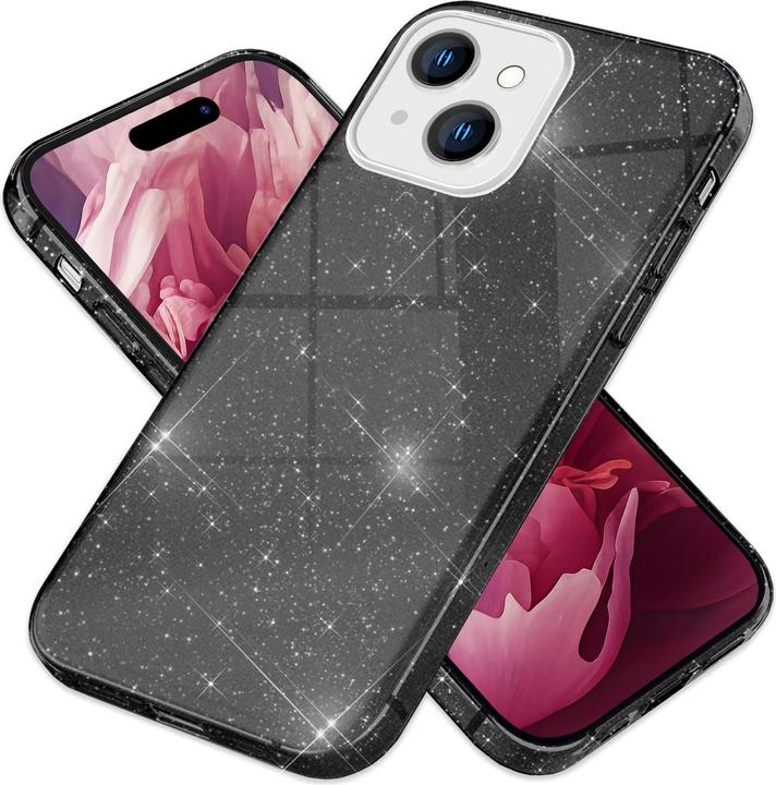Actual product image Nalia Glitter cover (Apple iPhone 15)