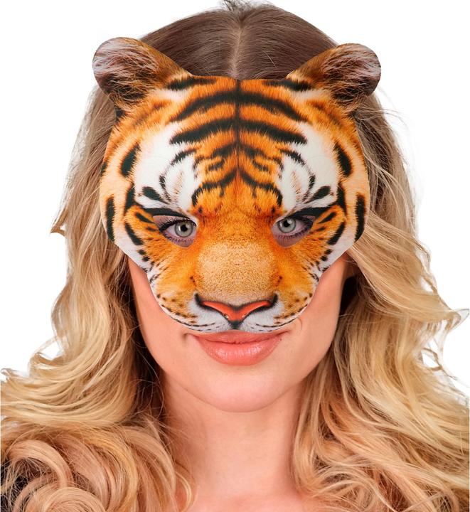 Produktbild Widmann Tigermaske Kinnlos Aus Stoff