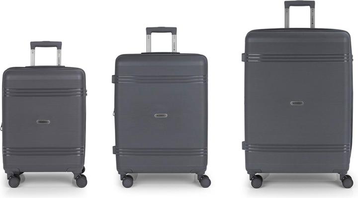 Image du produit Gabol Saori Ensemble de valises à 4 roulettes 3 pièces avec soufflet extensible (220 l, XL (à partir de 115l))