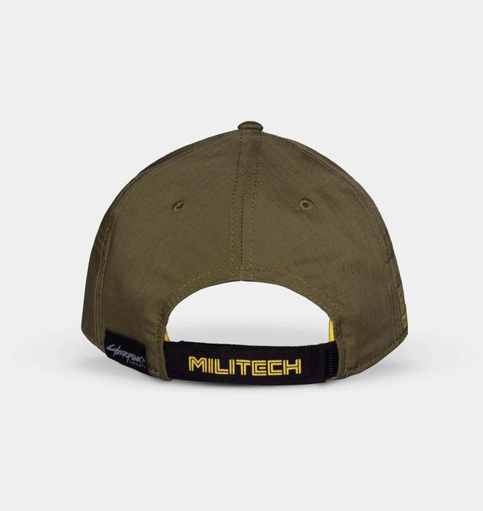 Actual product image Difuzed Cyberpunk 2077 - Militech 7Panel Men's Adjustable Cap