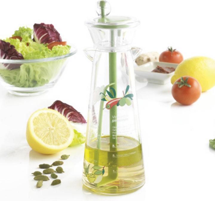 Immagine prodotto Mastrad Miscelatore di vinaigrette con ricette stampate (300 ml)