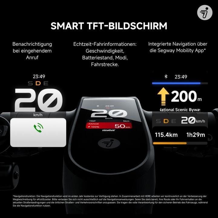 Produktbild Segway-Ninebot Max G3 D (20 km/h, 80 km, 500 W)