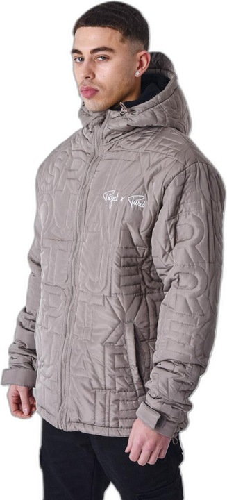 Actual product image Project X Paris hooded puffer jacket (L)