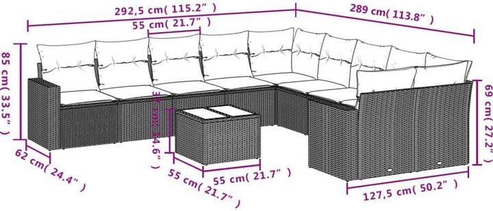 Produktbild vidaXL Avianna