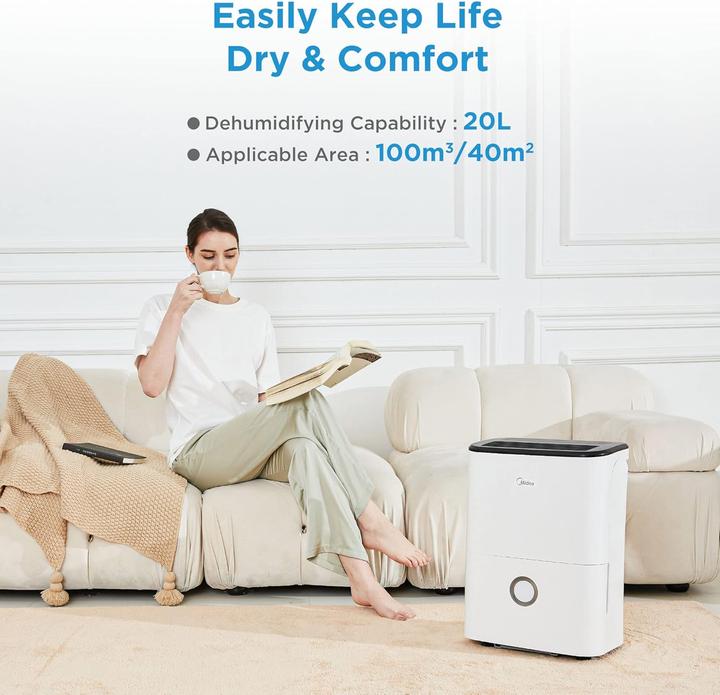 Actual product image Midea DF-20DEN7-WF (40 m², 20 l/24h)