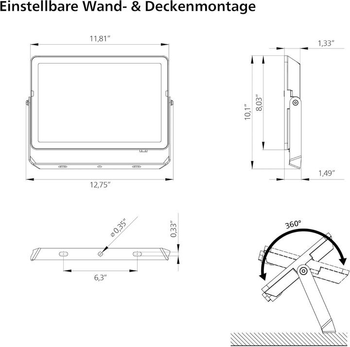 Immagine prodotto Philips Projectline (9500 lm, IP65)