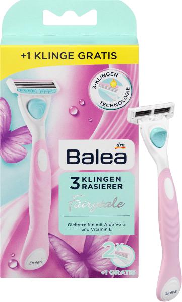 Produktbild dm Balea Rasierer Fairytale 3 Klingen