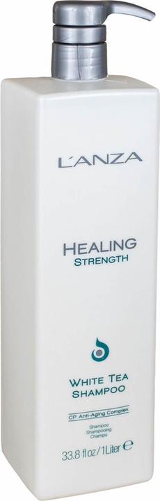 Image du produit L'Anza Healing Strength - Shampooing au thé blanc (1000 ml, Shampoing liquide)