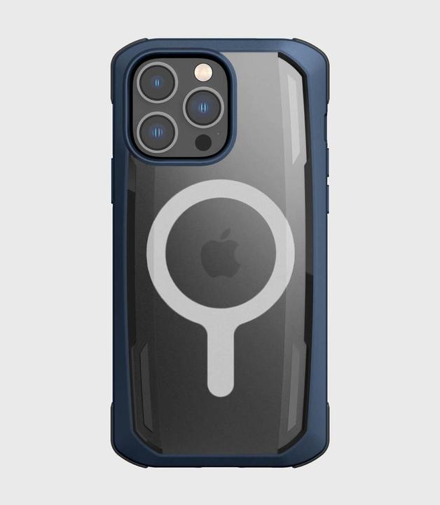 Produktbild X-Doria Raptic Secure Case für iPhone 14 Pro Max mit gepanzerter blauer MagSafe-Hülle (Apple iPhone 14 Pro Max)