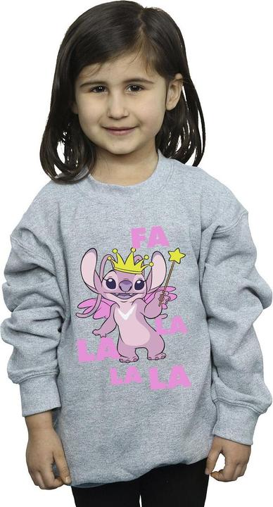 Produktbild Disney Lilo & Stitch Angel Fa La La Sweatshirt Mädchen (128)
