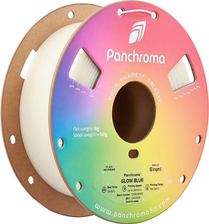 Produktbild Polymaker Panchroma™ PLA Glow-in-the-dark (PLA, 1.75 mm, 1000 g)