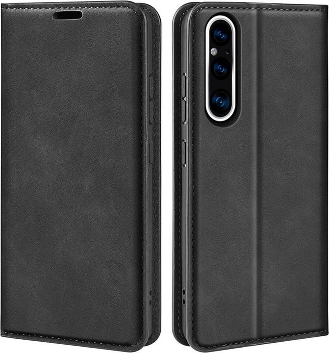 Produktbild Cover-Discount Sony Xperia 1 V - Stand Flip Case Hülle schwarz (Sony Xperia 1 V)