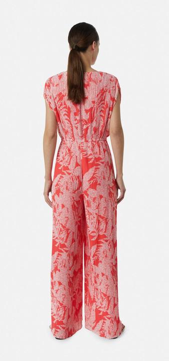 Produktbild Comma Overall Gemusterter Plissee-Overall mit Bindedetail (46)