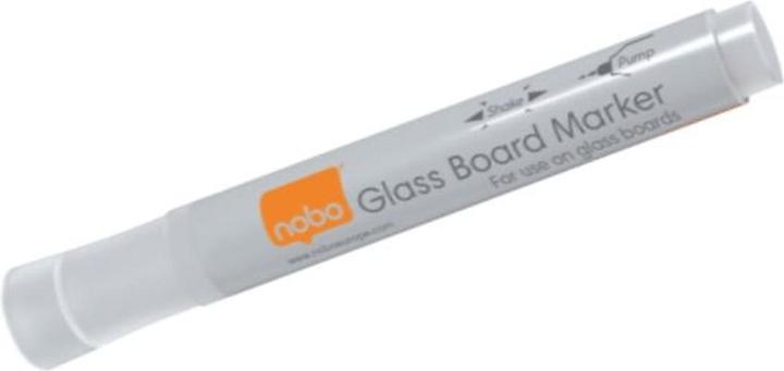 Image du produit Nobo Marqueur pour panneau de verre (Blanc, 3 mm, 4 x)